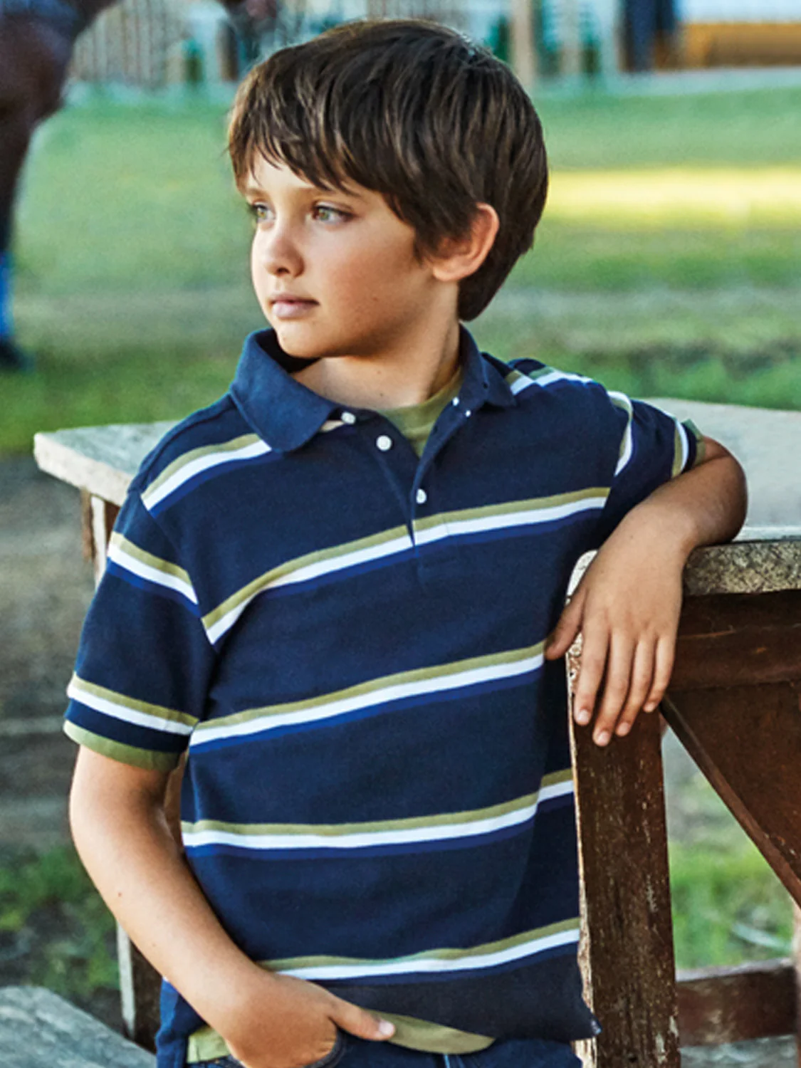 Polo Shirt Marineblau - Image 2