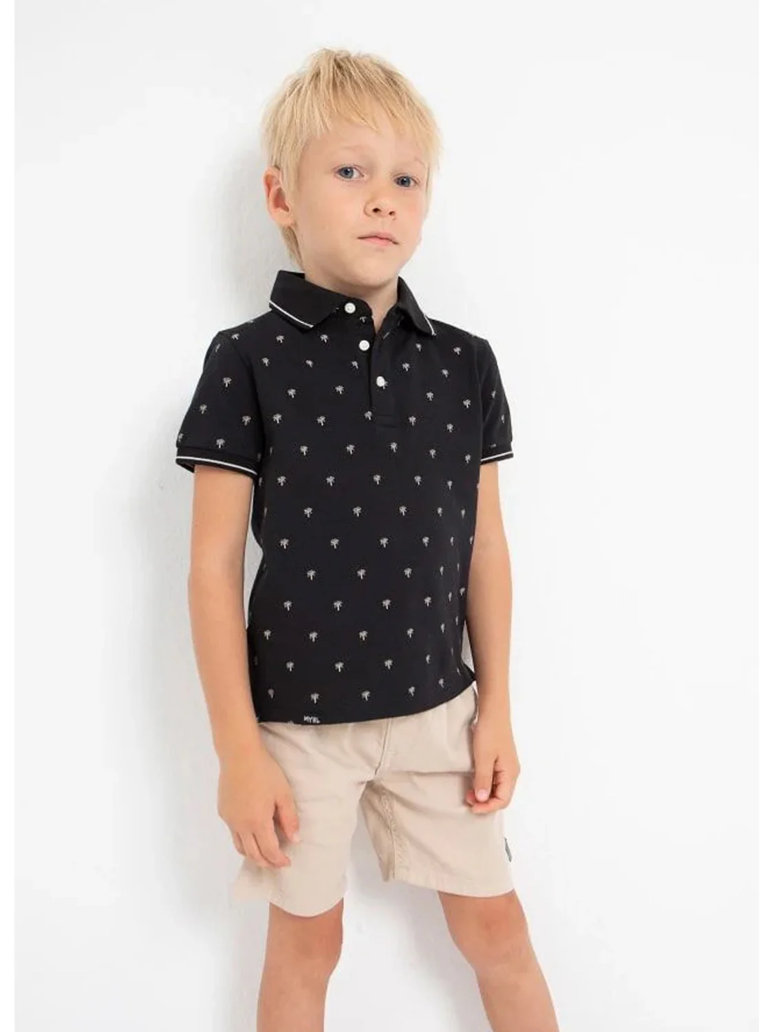 Polo Shirt Schwarz - Image 2