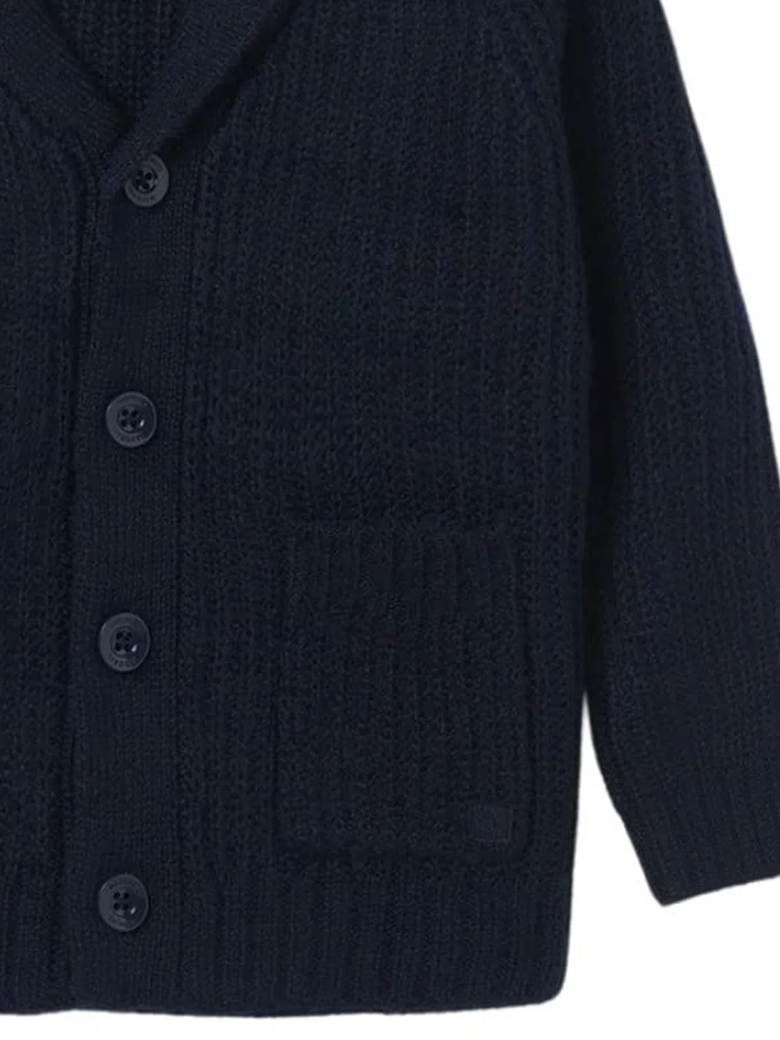 Strickjacke Marineblau - Image 2