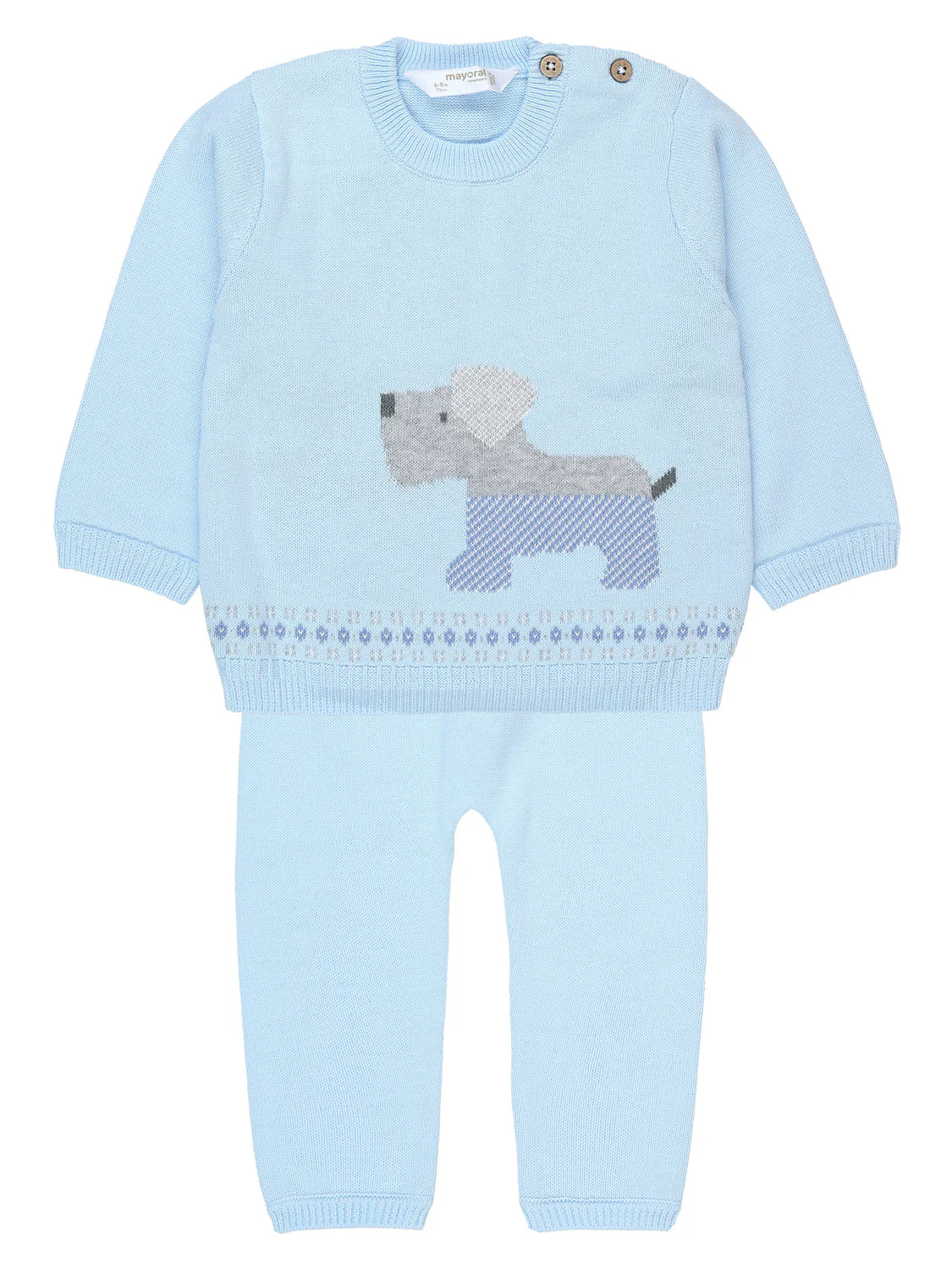 Sweatshirt Hellblau