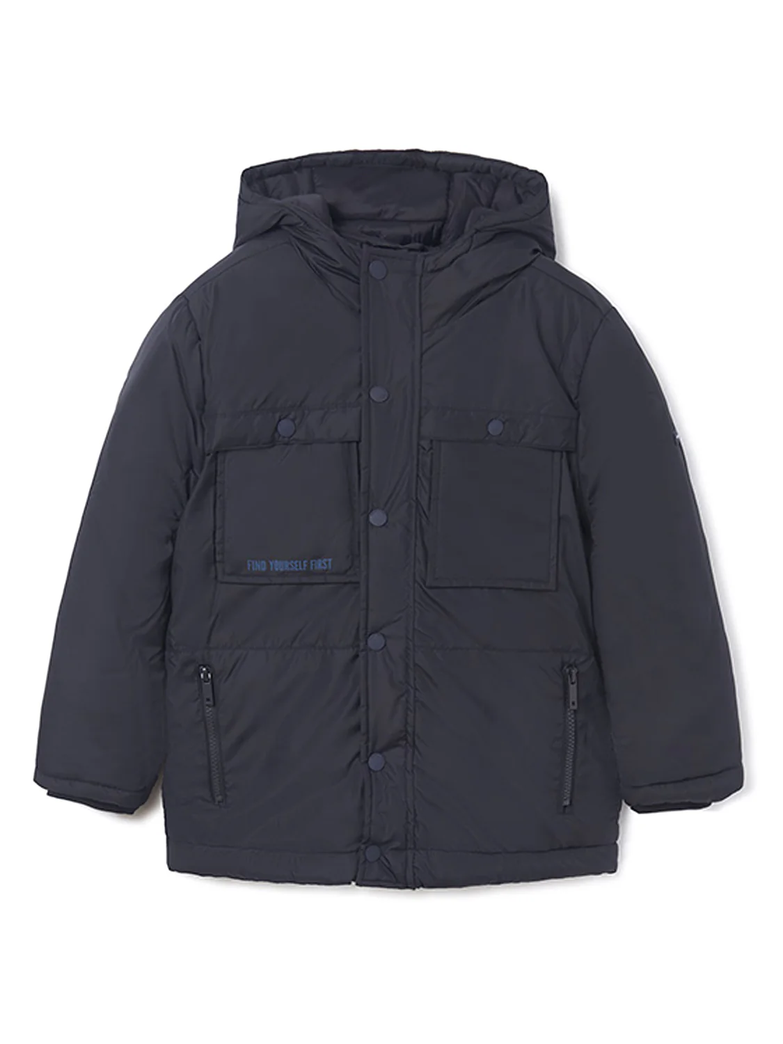 Winterjacke Marineblau - Image 3