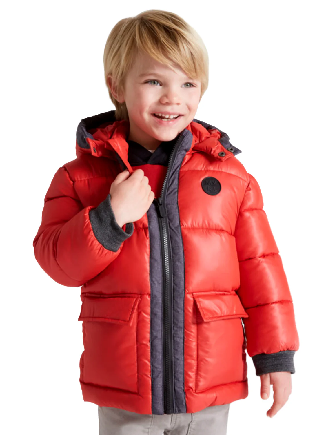 Winterjacke Rot - Image 2
