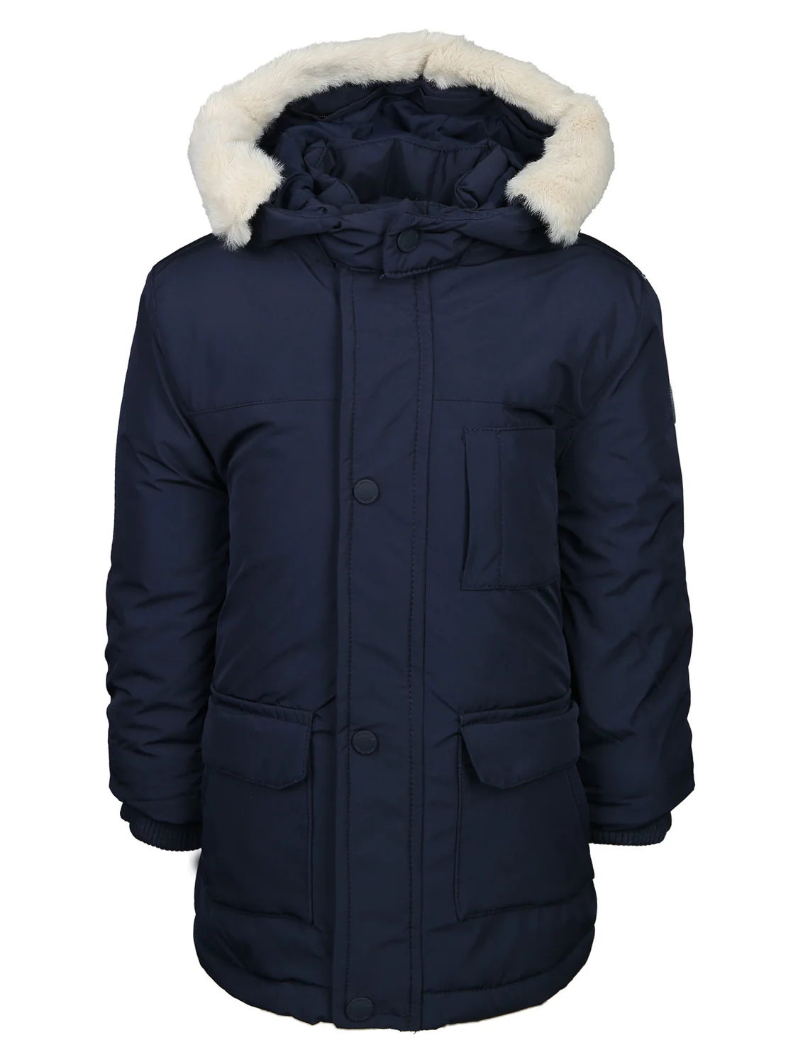 Wintermantel Marineblau
