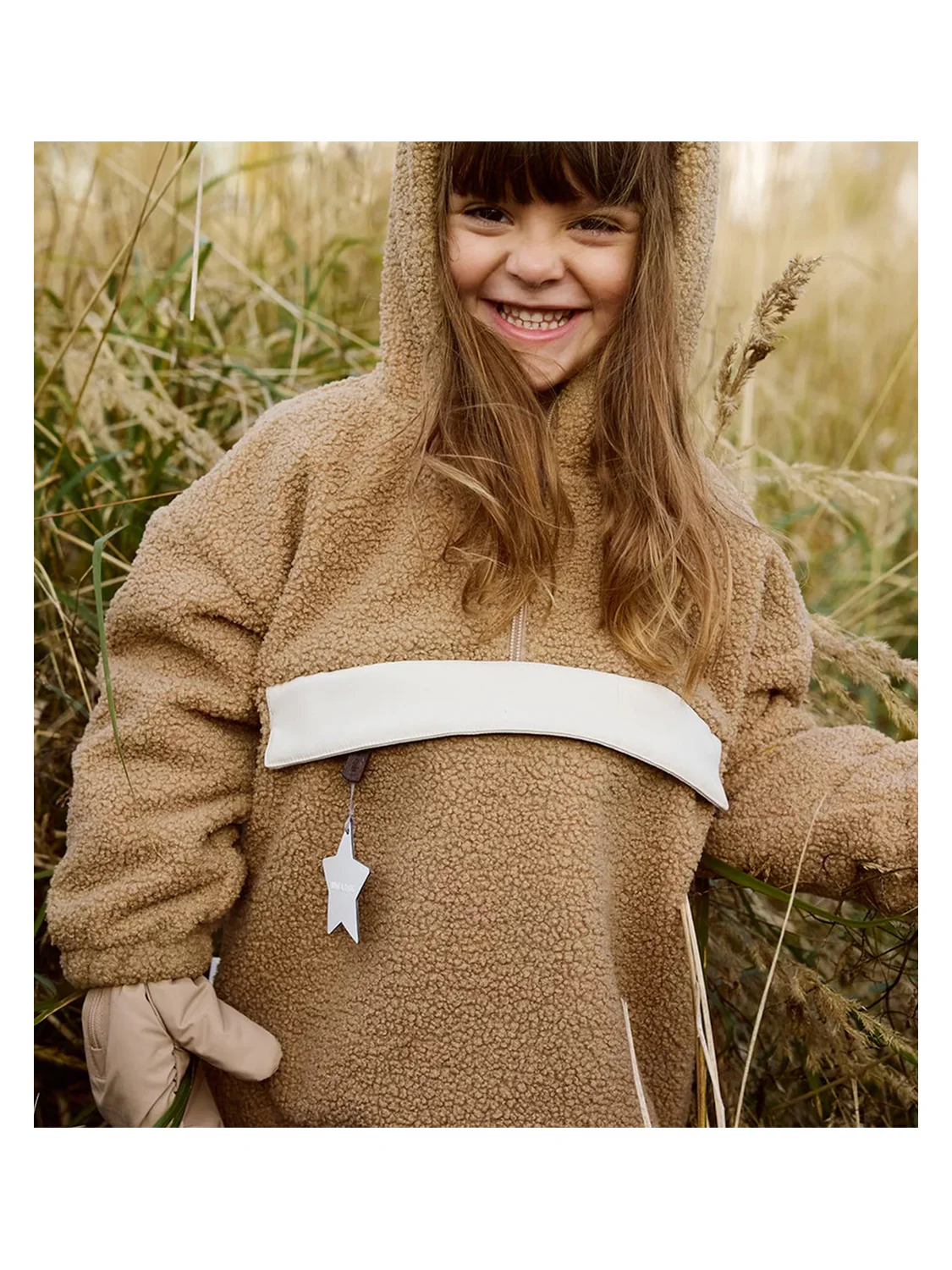 Fleece Pullover Beige - Image 7