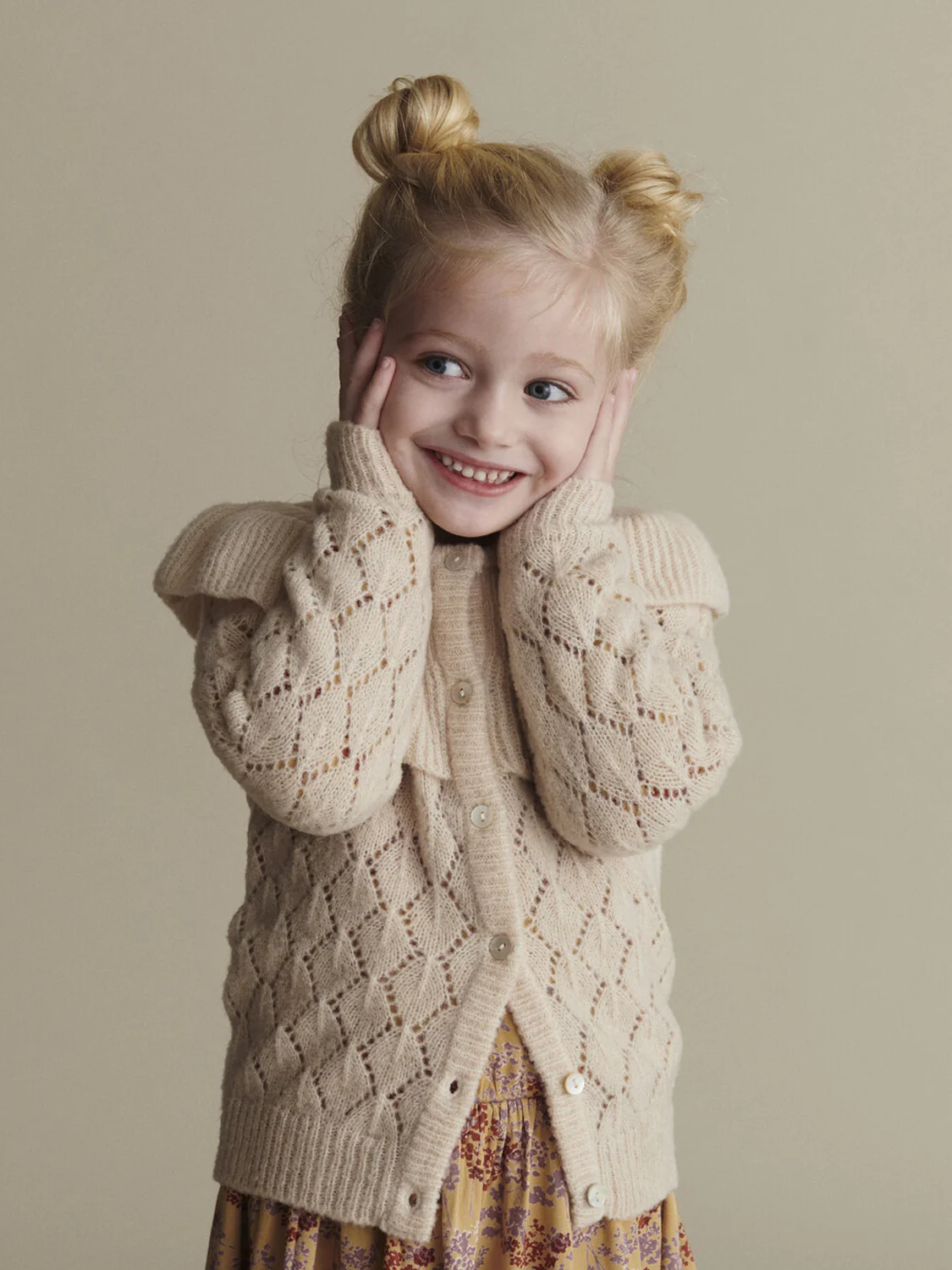 Strickjacke Beige - Image 2