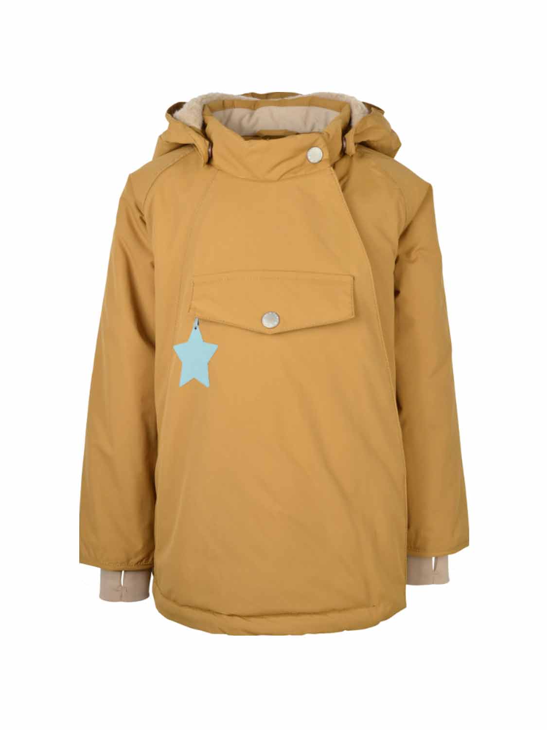 Winterjacke Gold