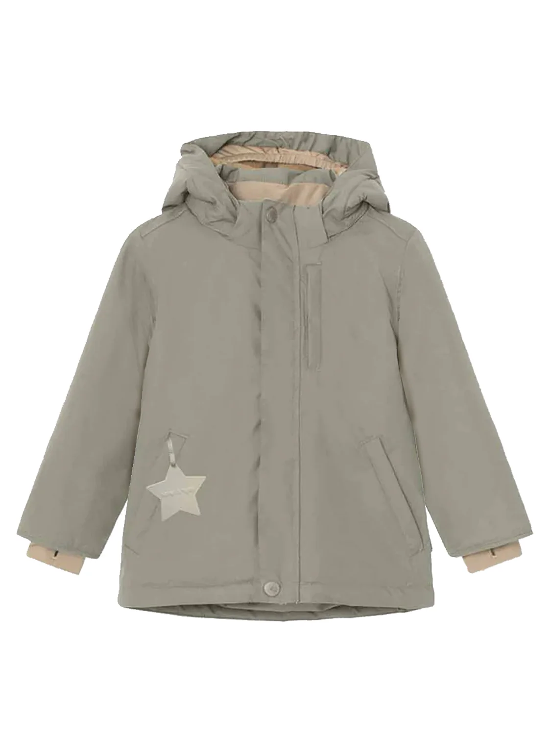 Winterjacke Grau