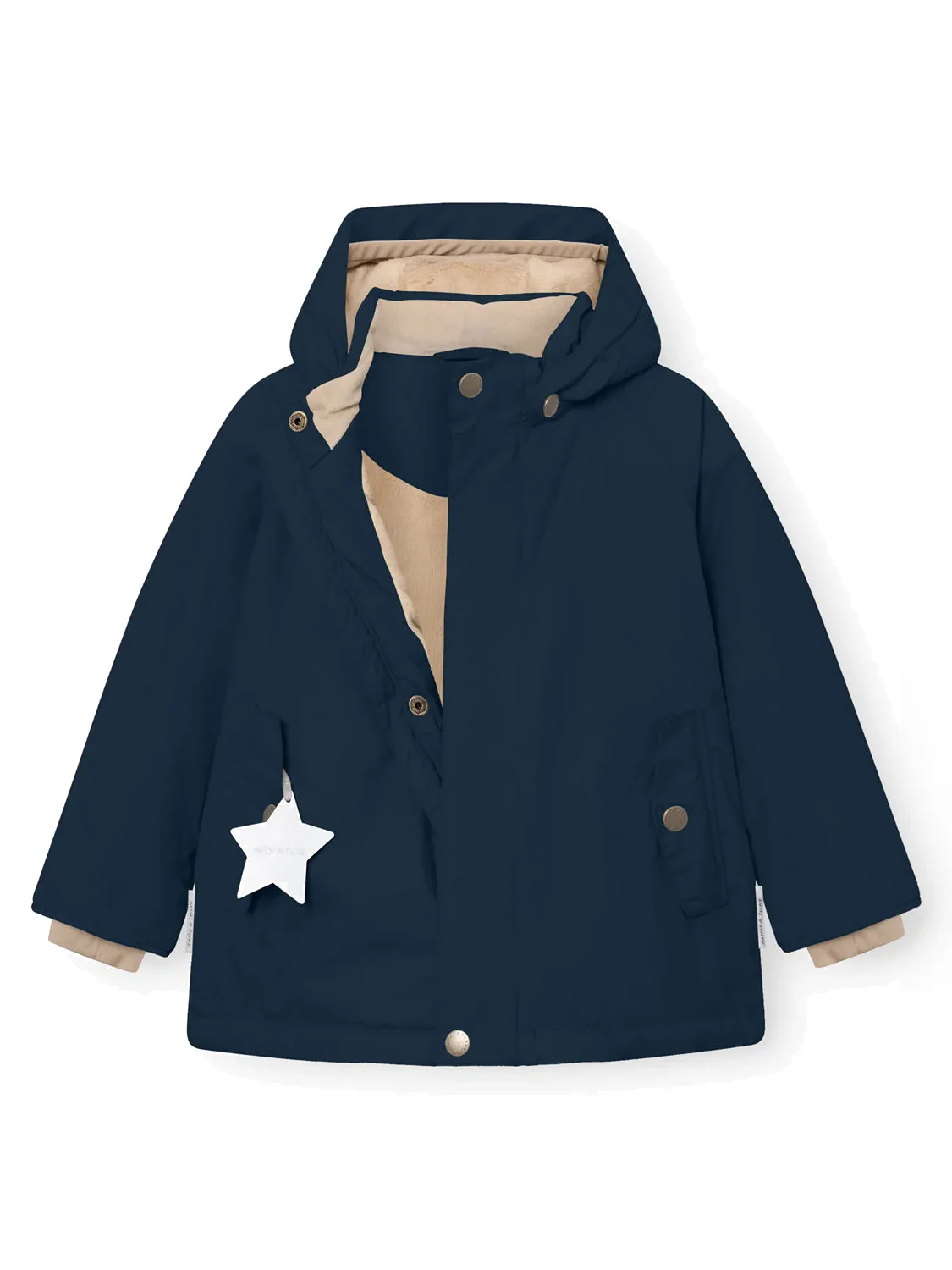 Winterjacke Marineblau - Image 4