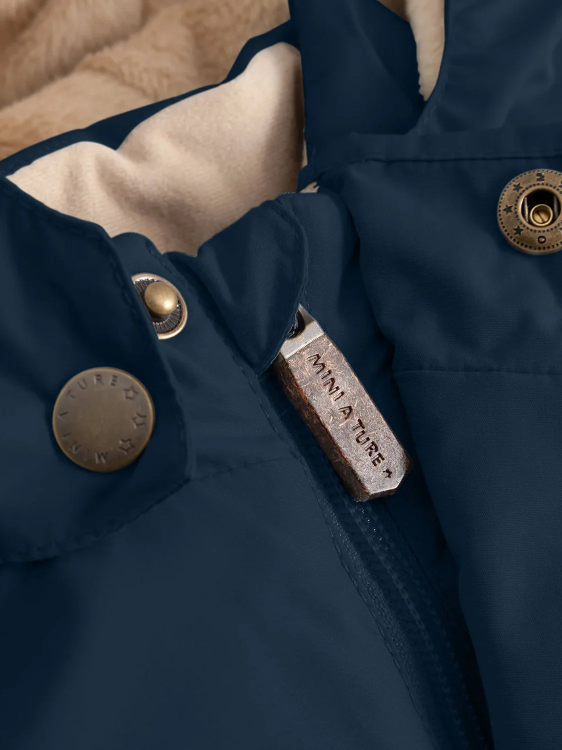 Winterjacke Marineblau - Image 7