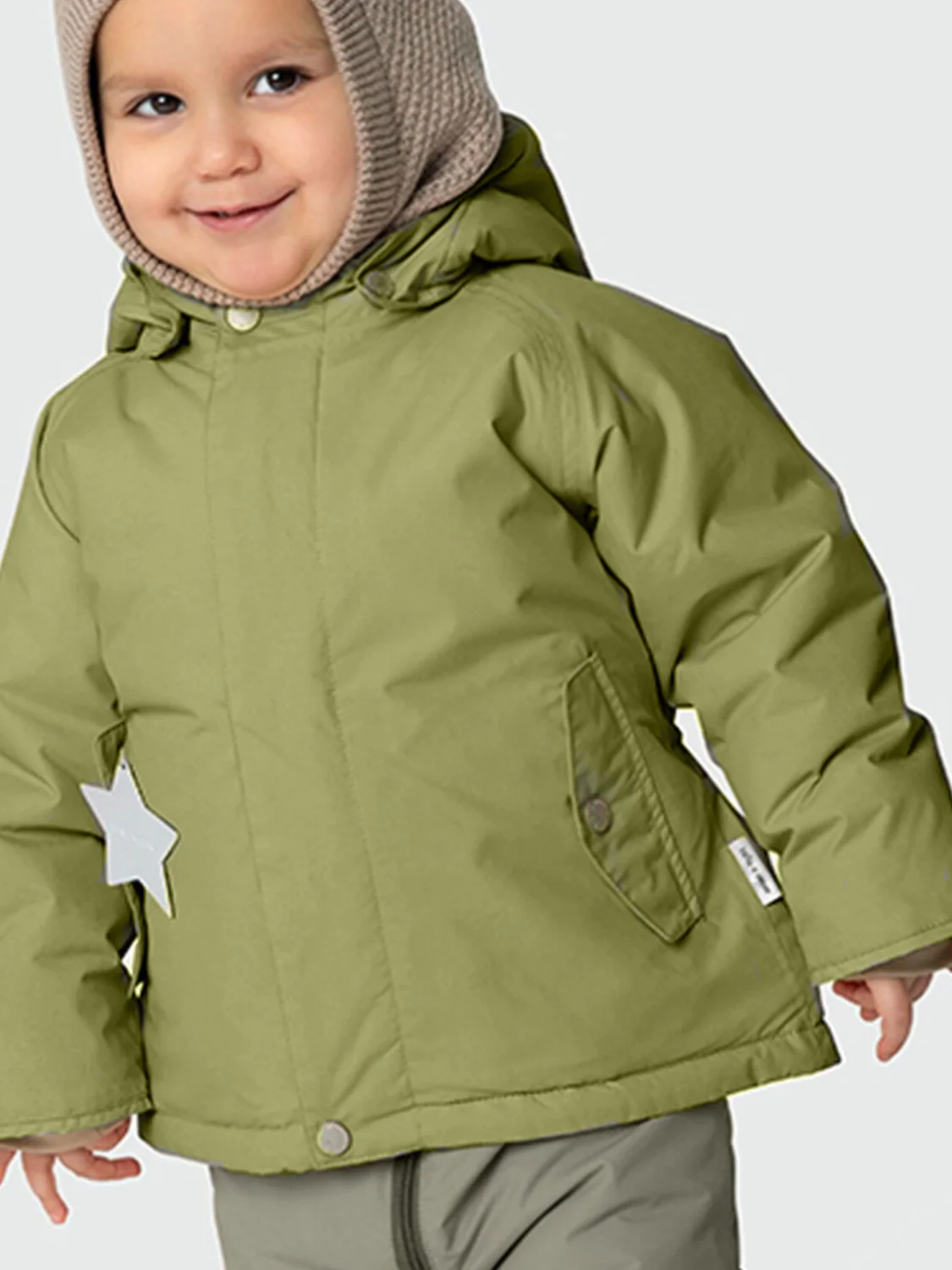 Winterjacke Olivgrün - Image 2