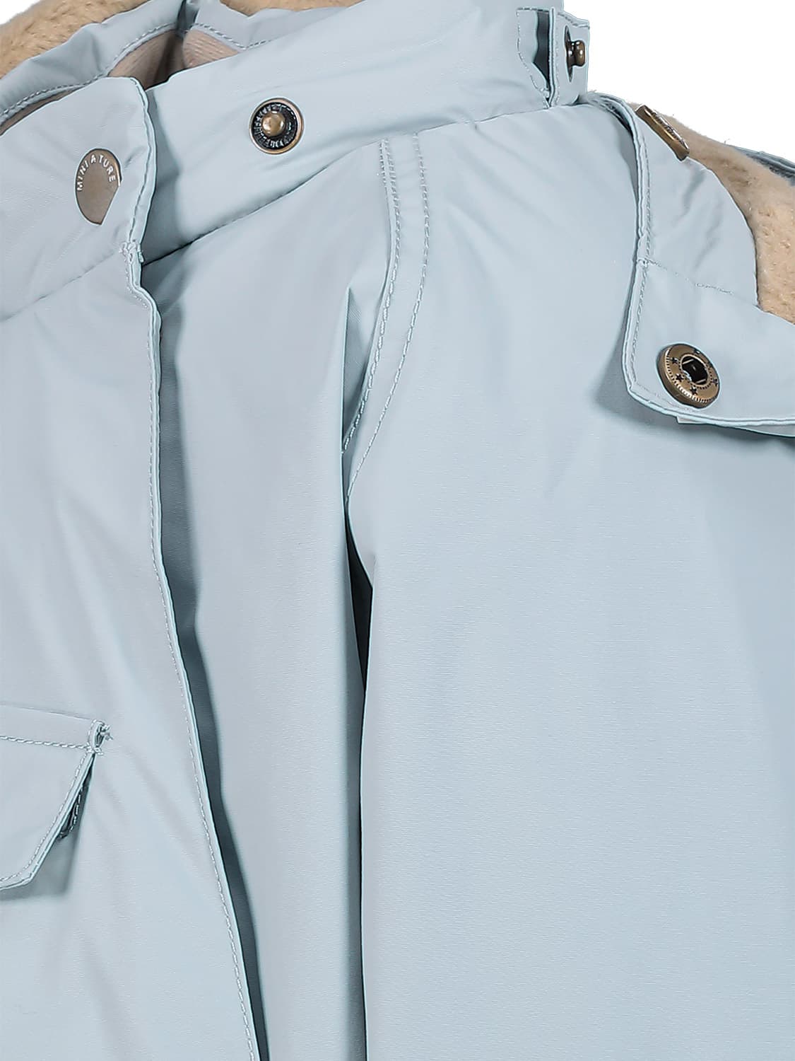 Winterjacke Wang Hellblau - Image 4