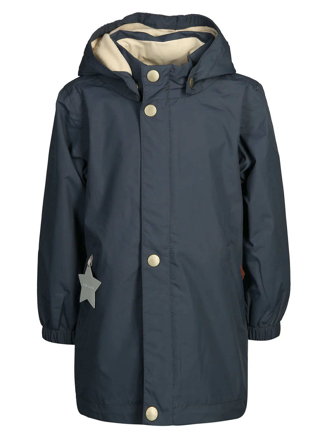 Wintermantel Blau