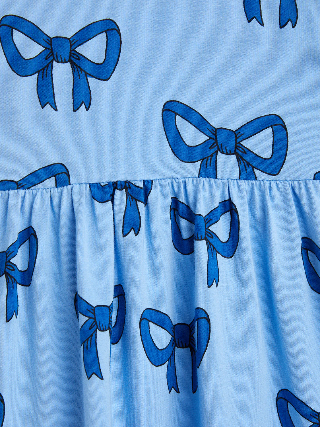 Kleid Bow Blau - Image 4