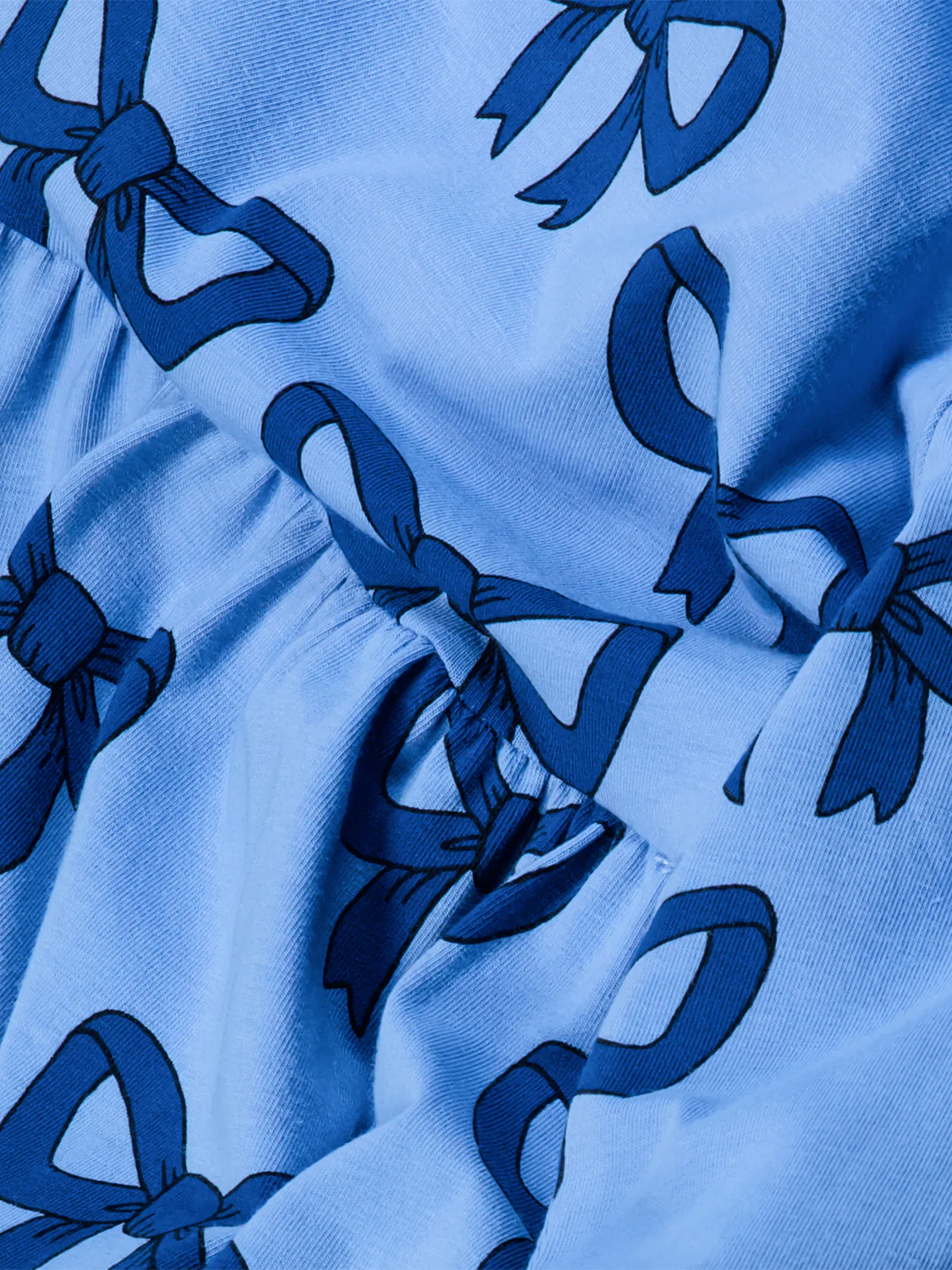 Kleid Bow Blau - Image 5
