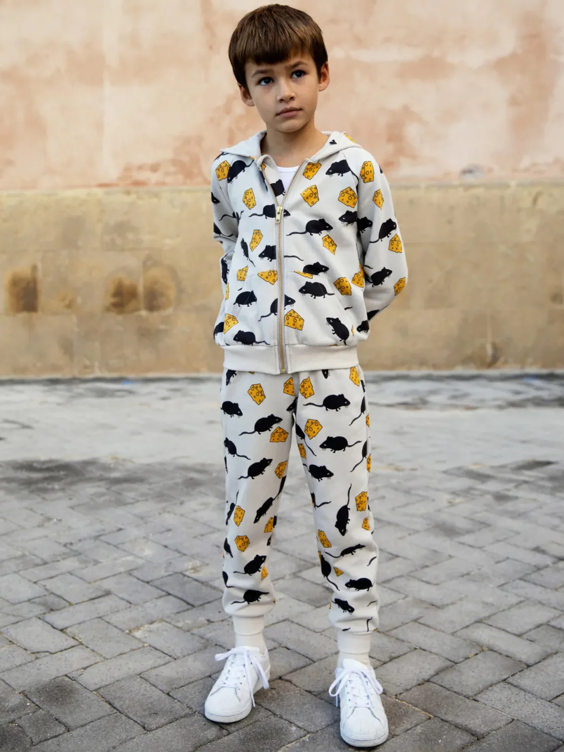 Sweatjacke Grau - Image 3