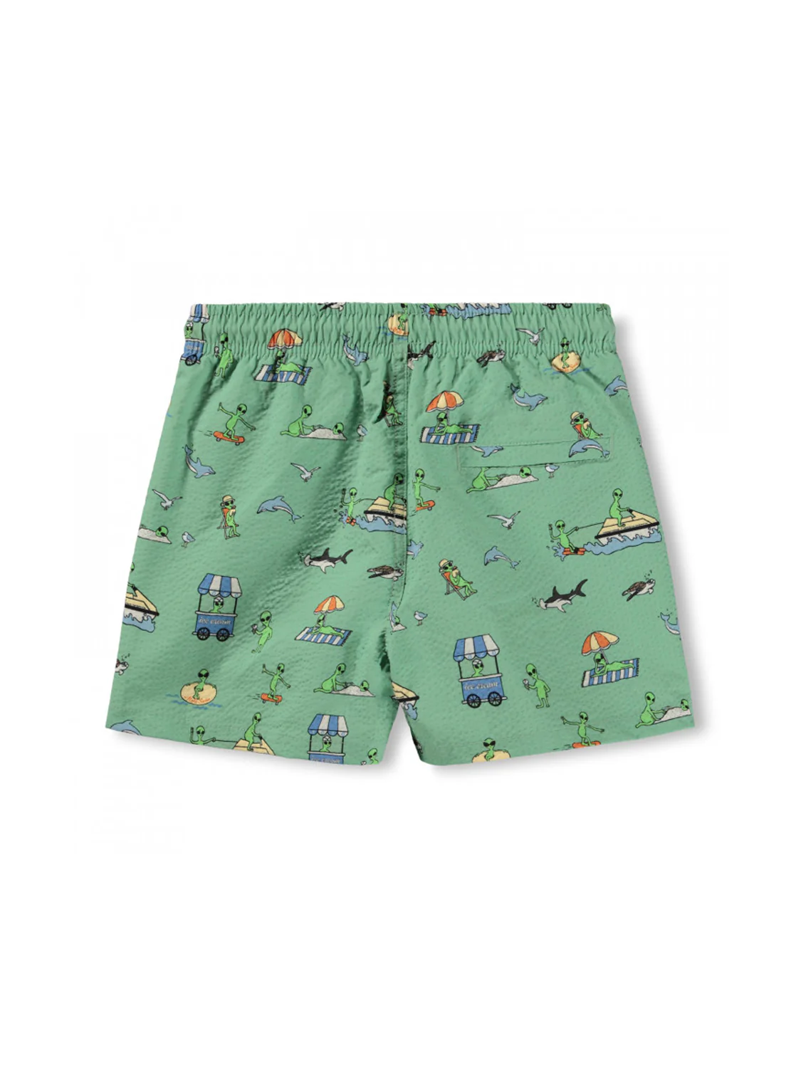 Badeshorts Niko Grün - Image 3