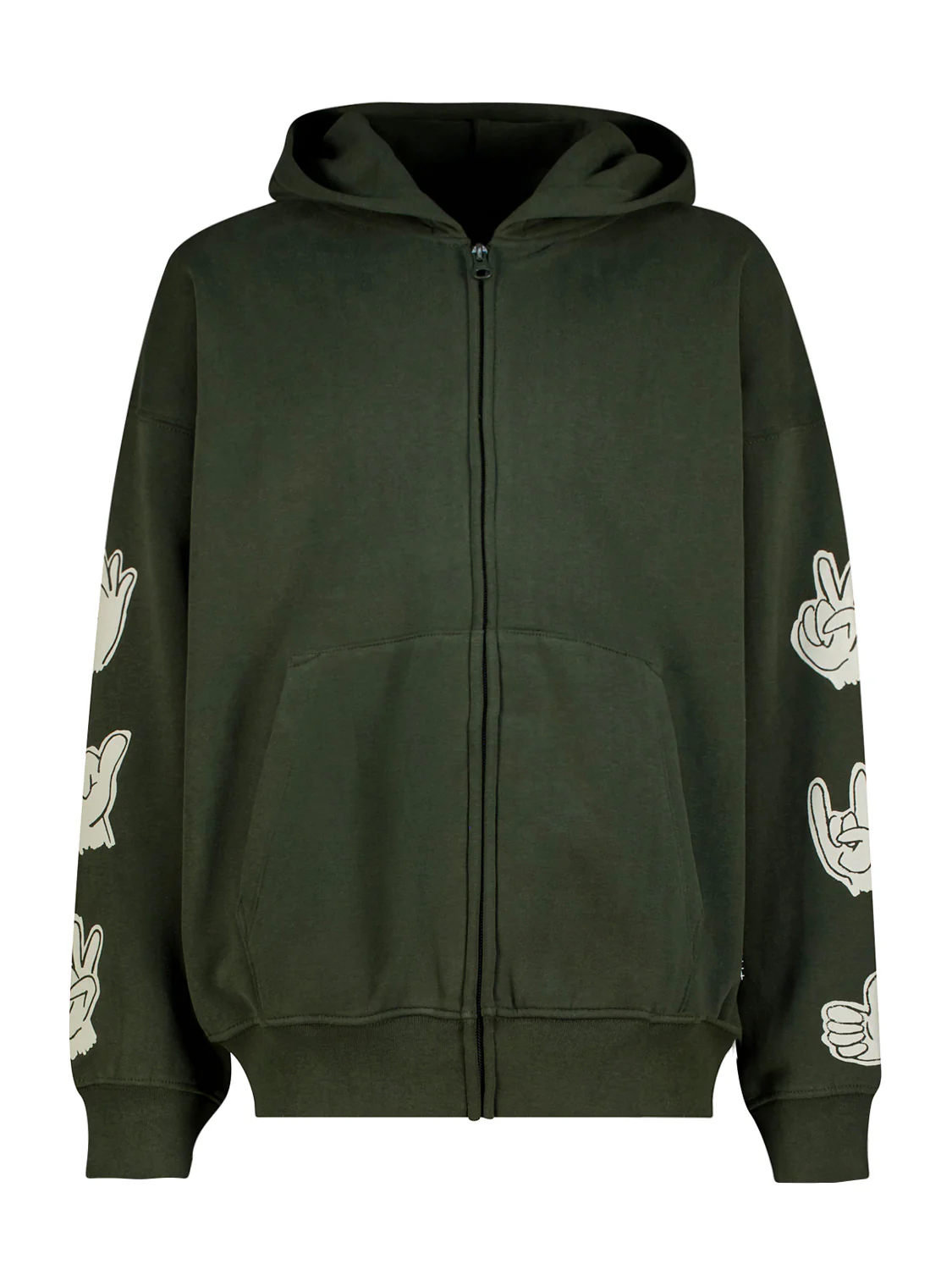 Sweatjacke Marley Grün