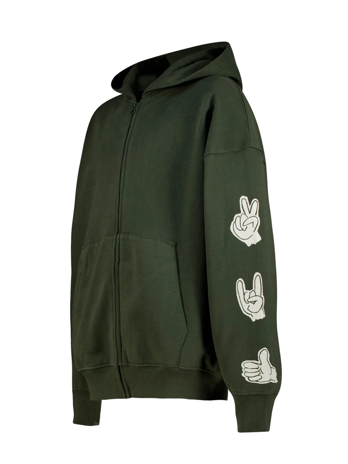 Sweatjacke Marley Grün - Image 2