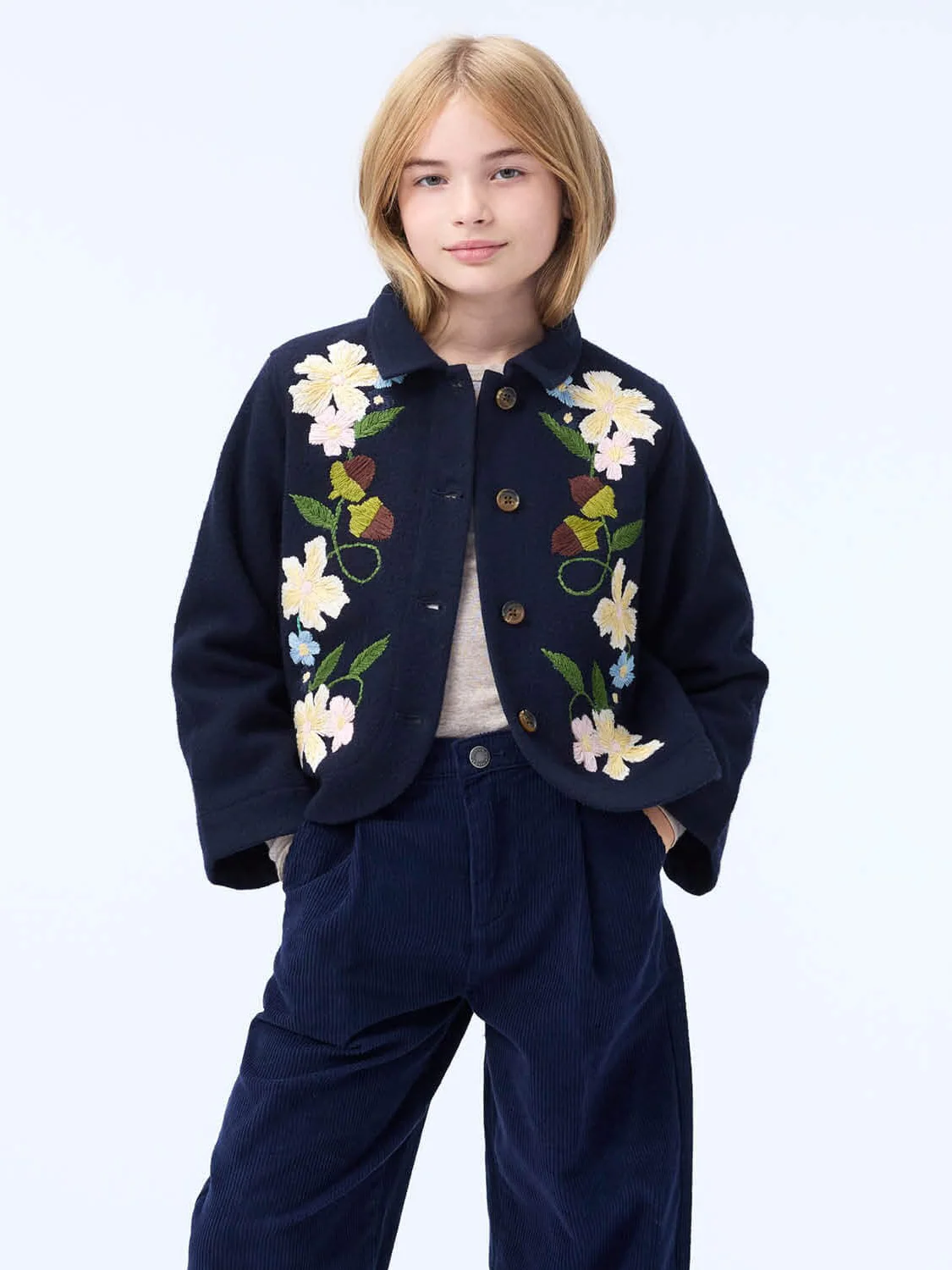 Jacke Harmoney Marineblau - Image 2