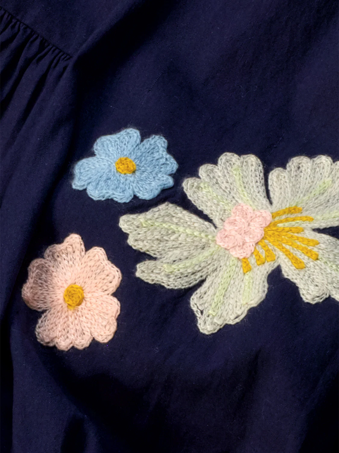 Kleid Camma Marineblau - Image 3