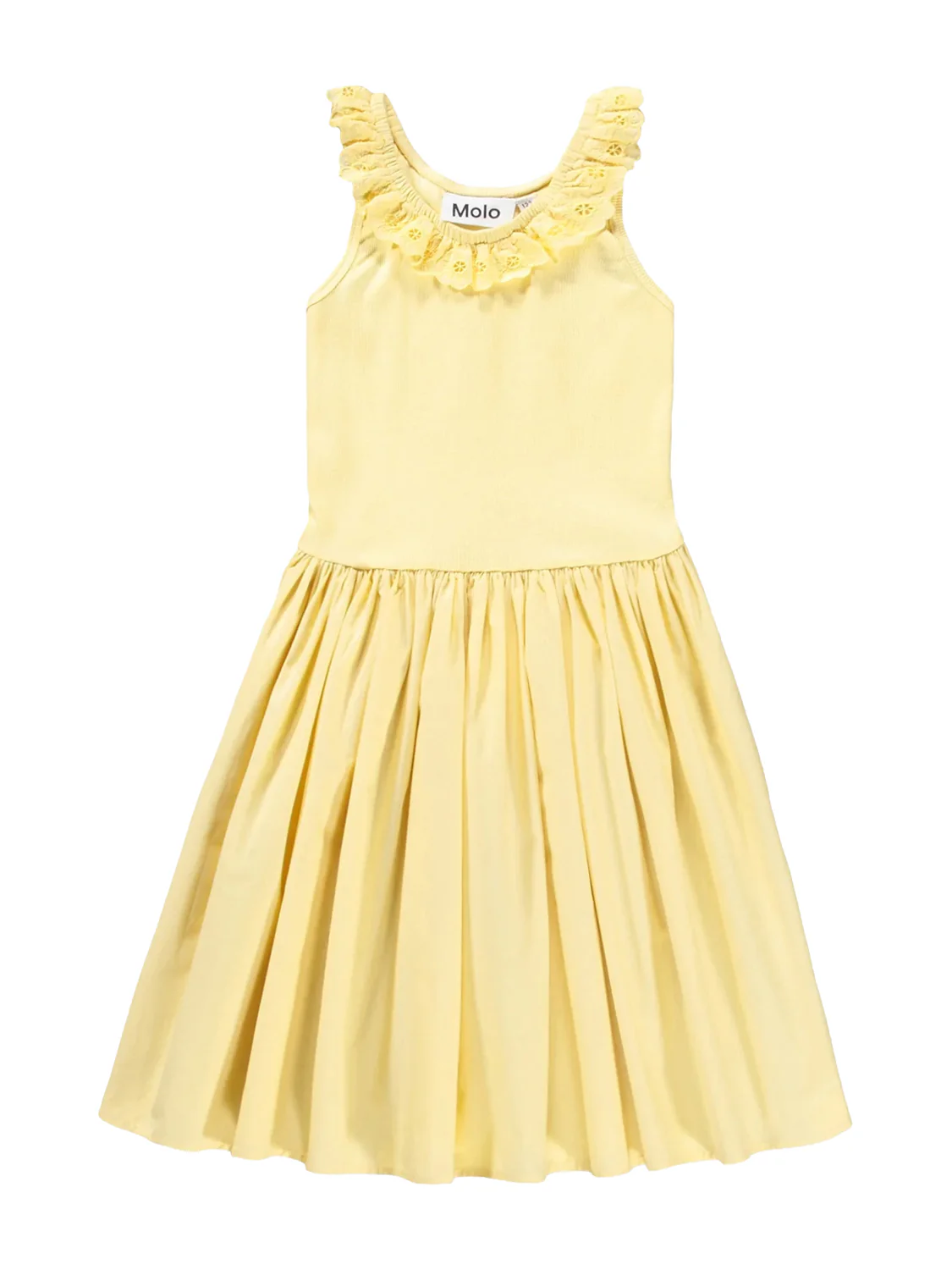 Kleid Croco Gelb
