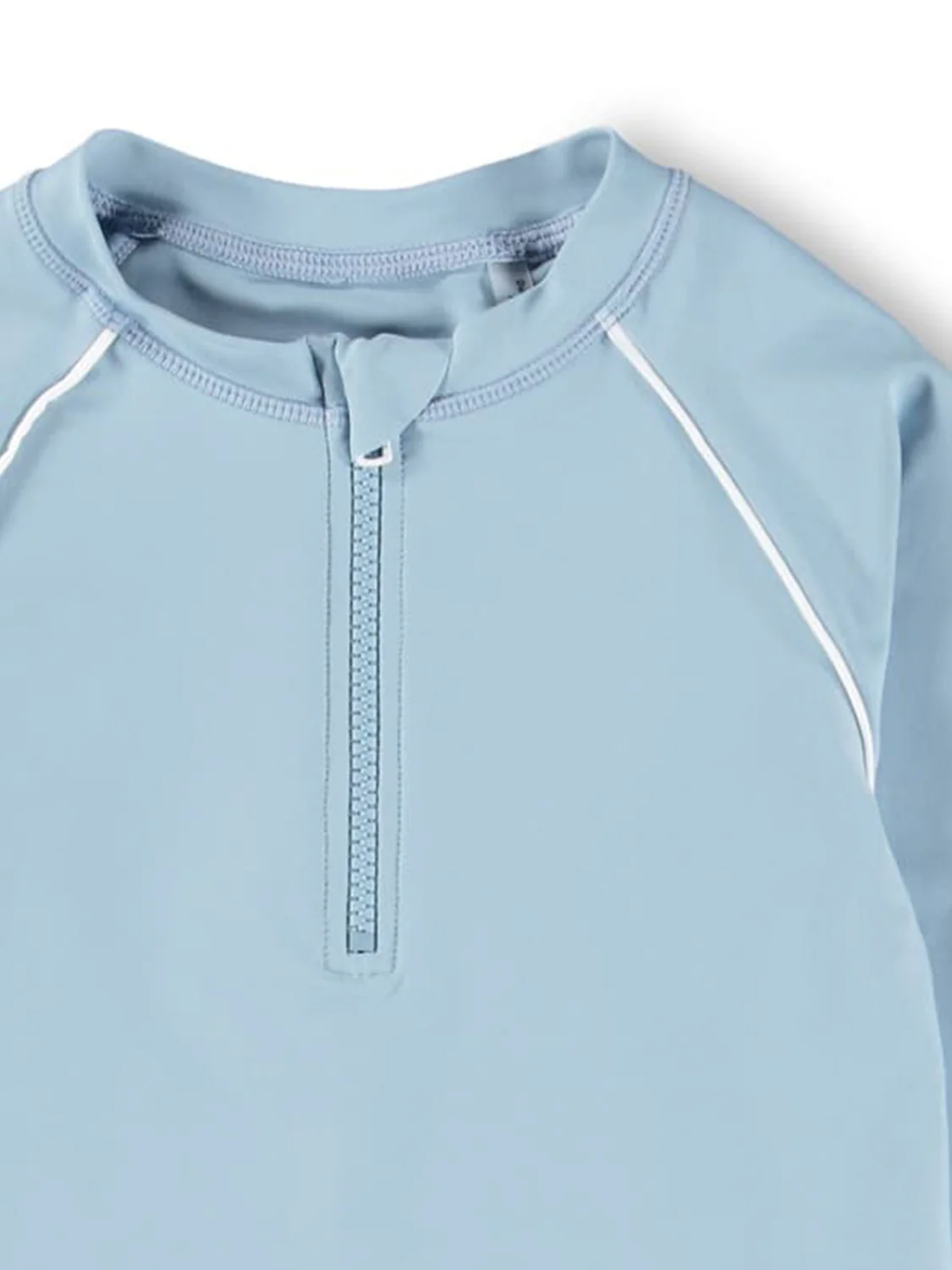 Longsleeve Noble Hellblau - Image 3