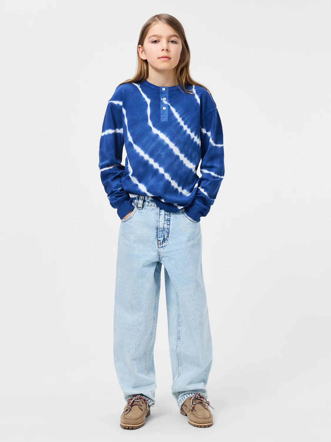 Longsleeve Riff Blau - Image 2