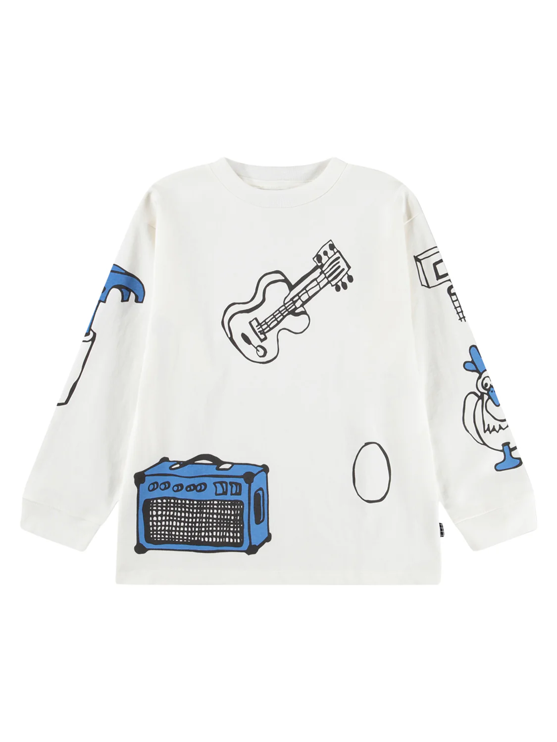 Longsleeve Rube Weiß