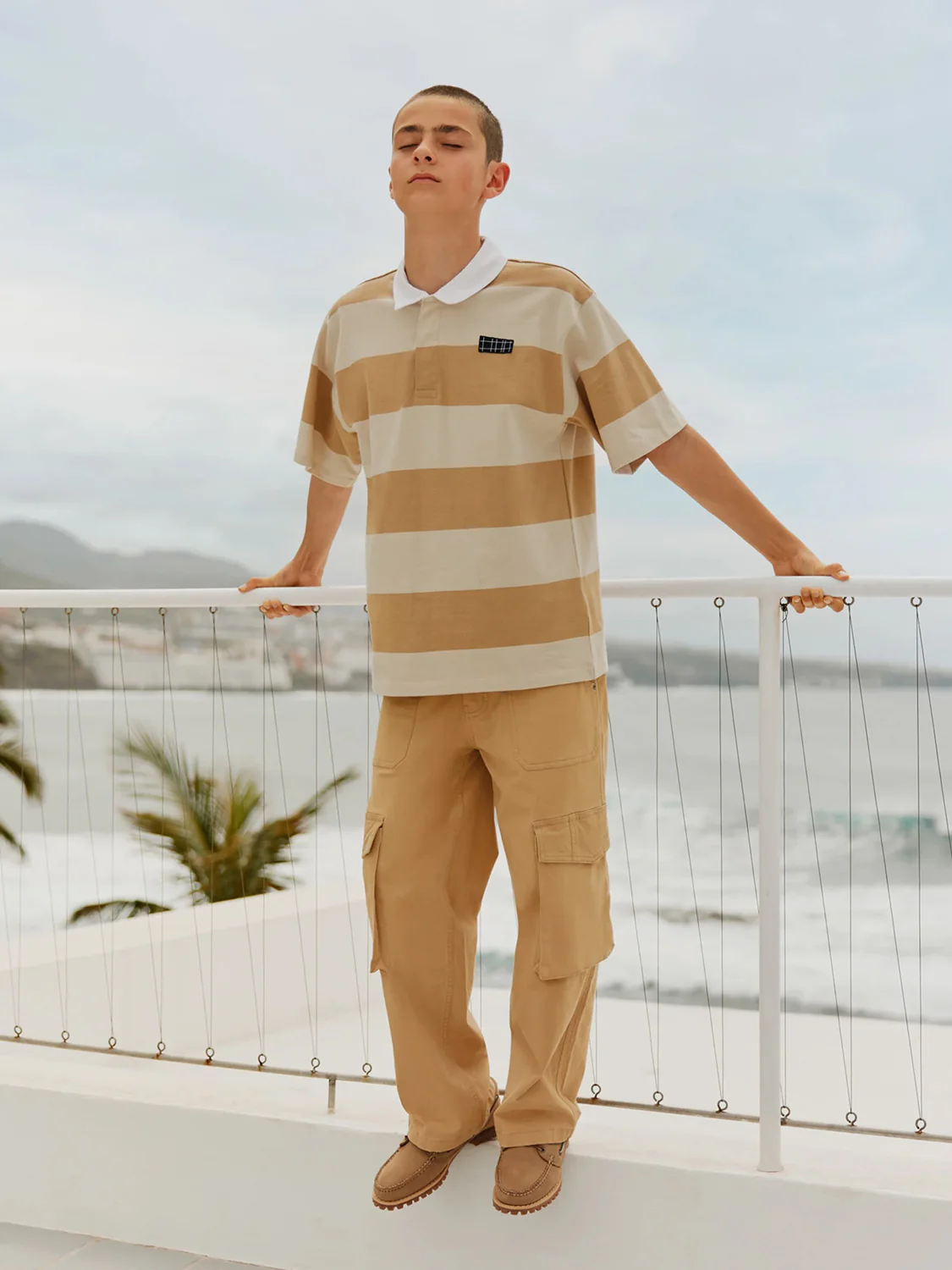 Polo Shirt Reef Beige - Image 3