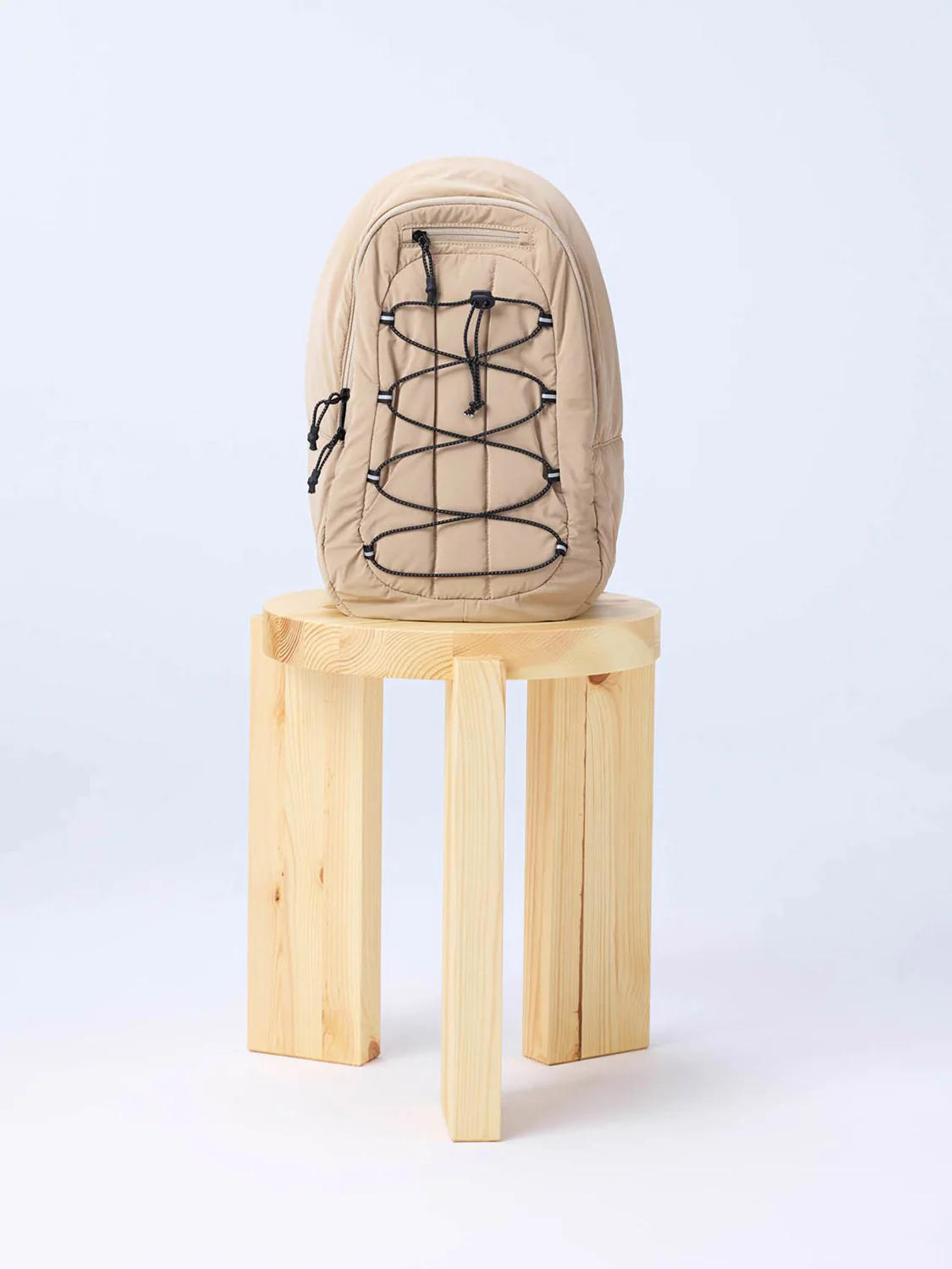 Rucksack Backpack Stone Beige - Image 2