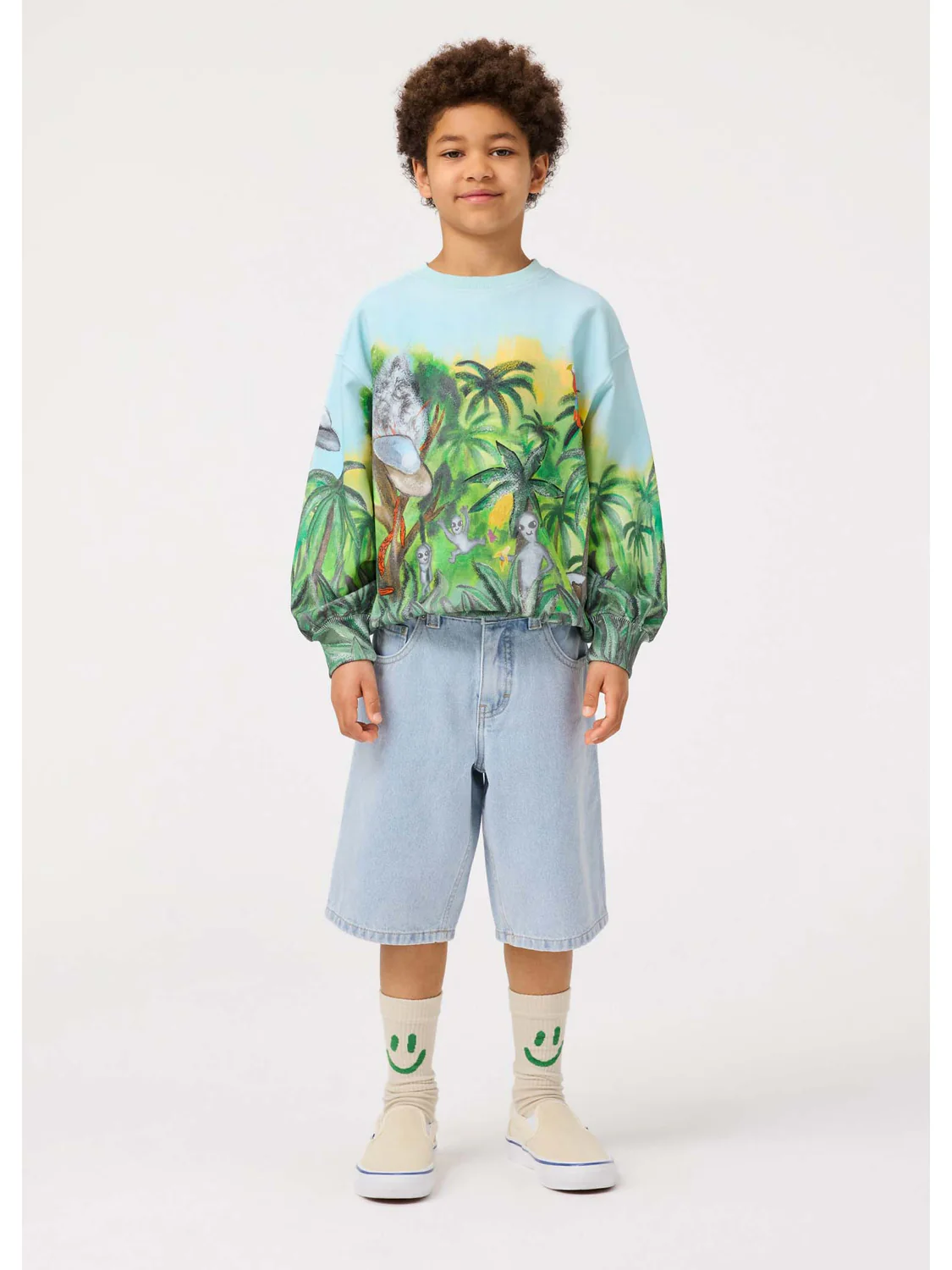 Shorts Art Hellblau - Image 2