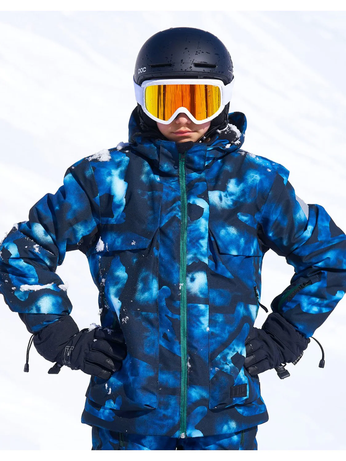 Skihandschuhe Schwarz - Image 2