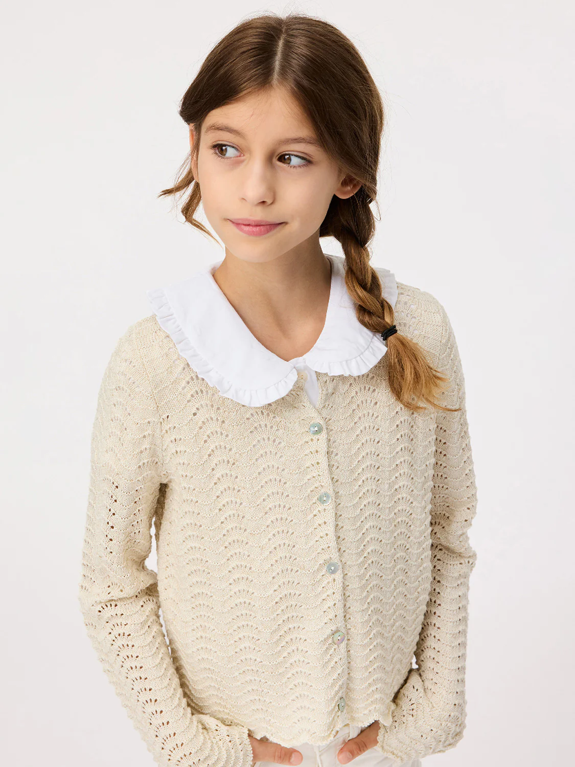 Strickjacke Gigi Beige - Image 2