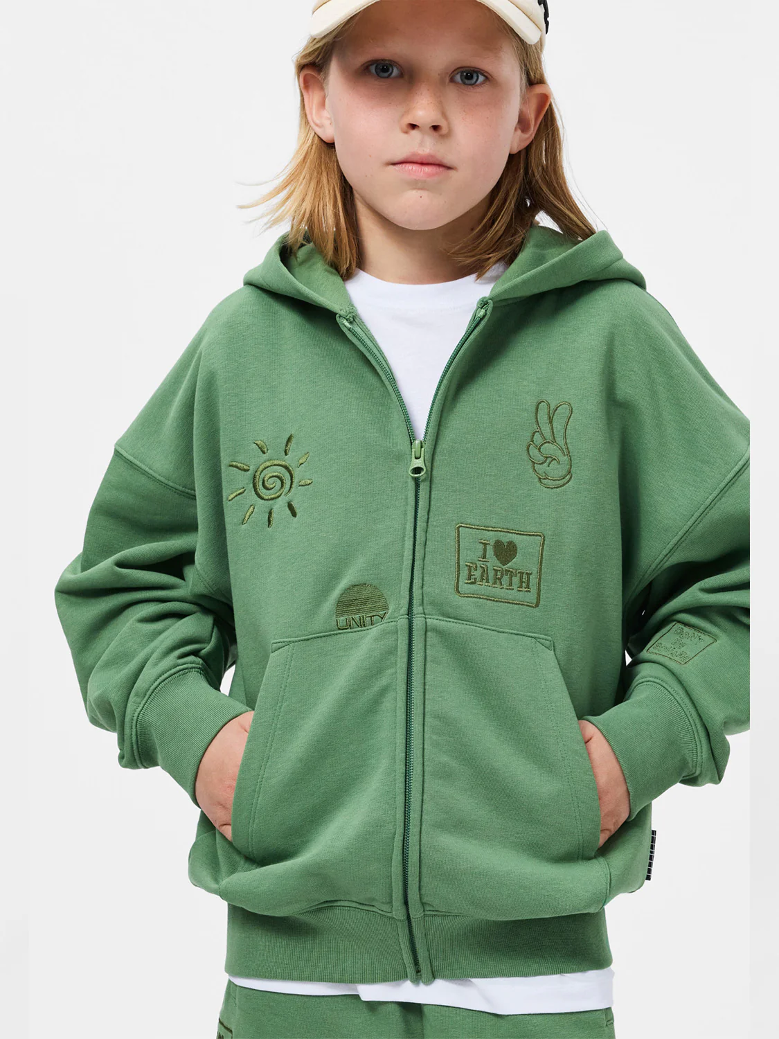 Sweatjacke Marley Grün - Image 3