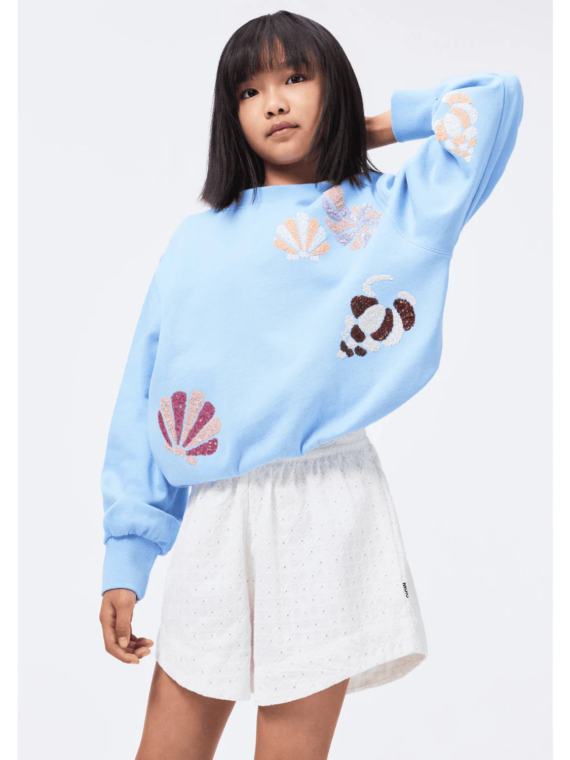 Sweatshirt Marge Hellblau - Image 2