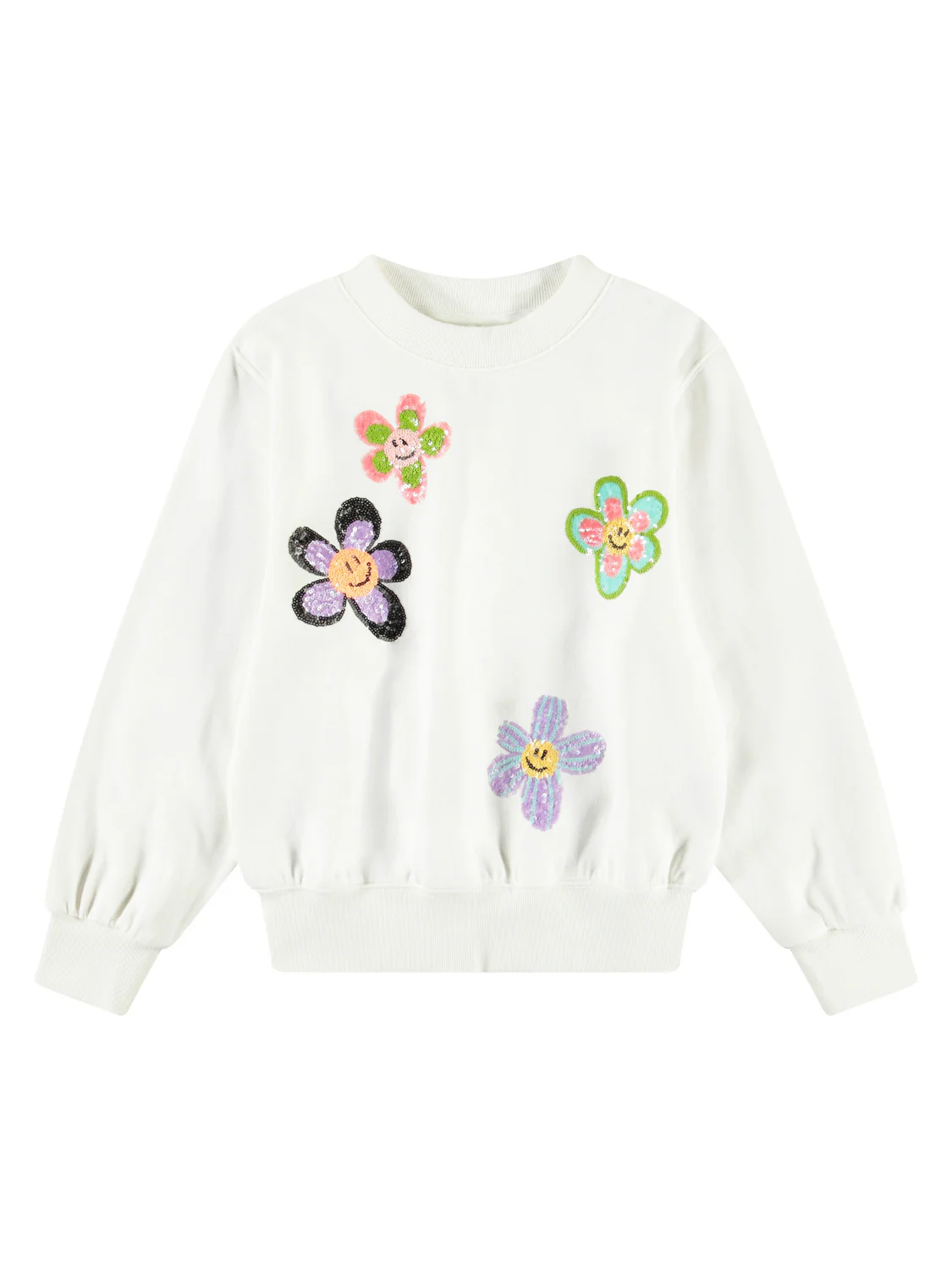 Sweatshirt Marge Weiß