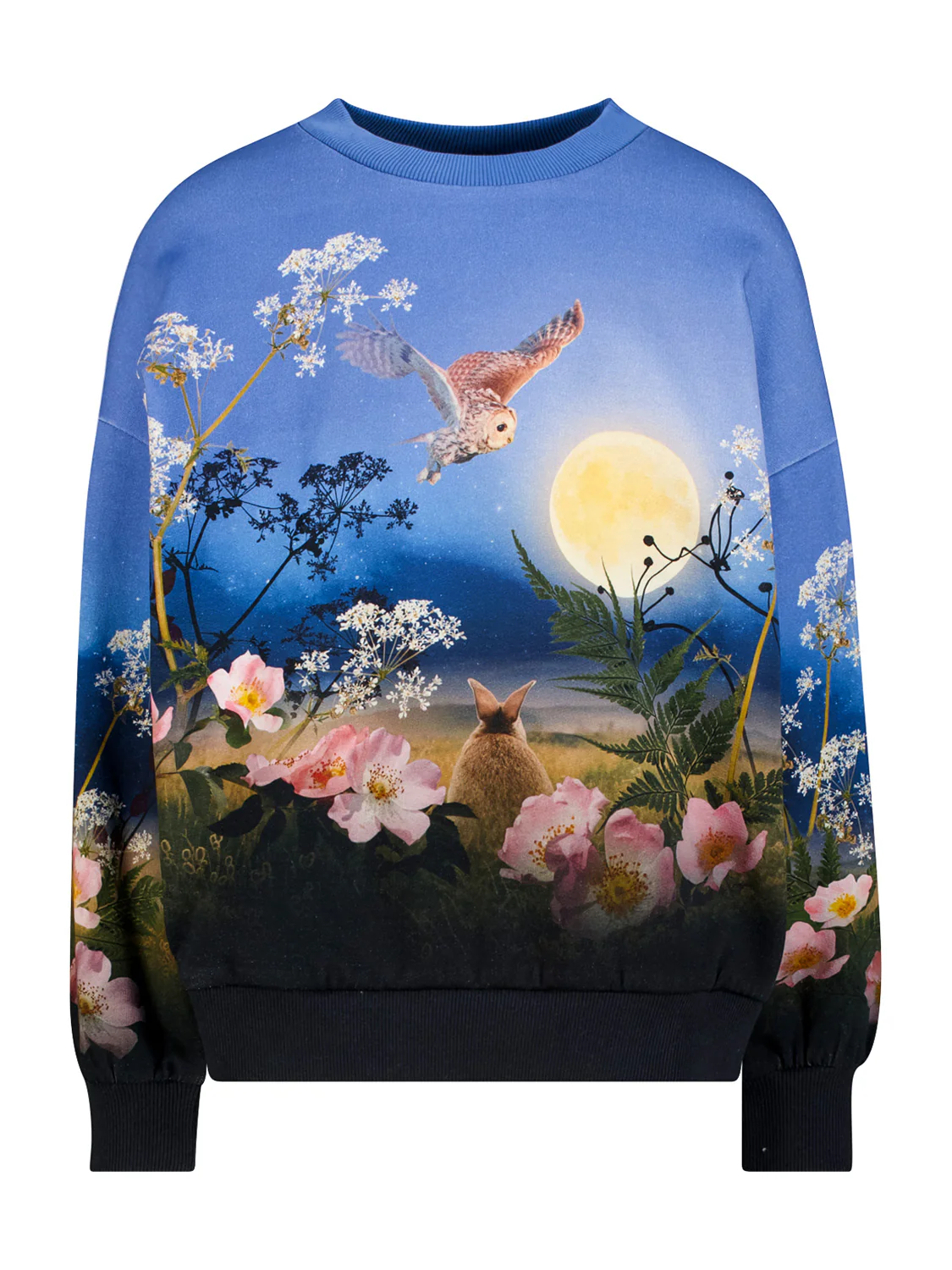 Sweatshirt Maxi Blau