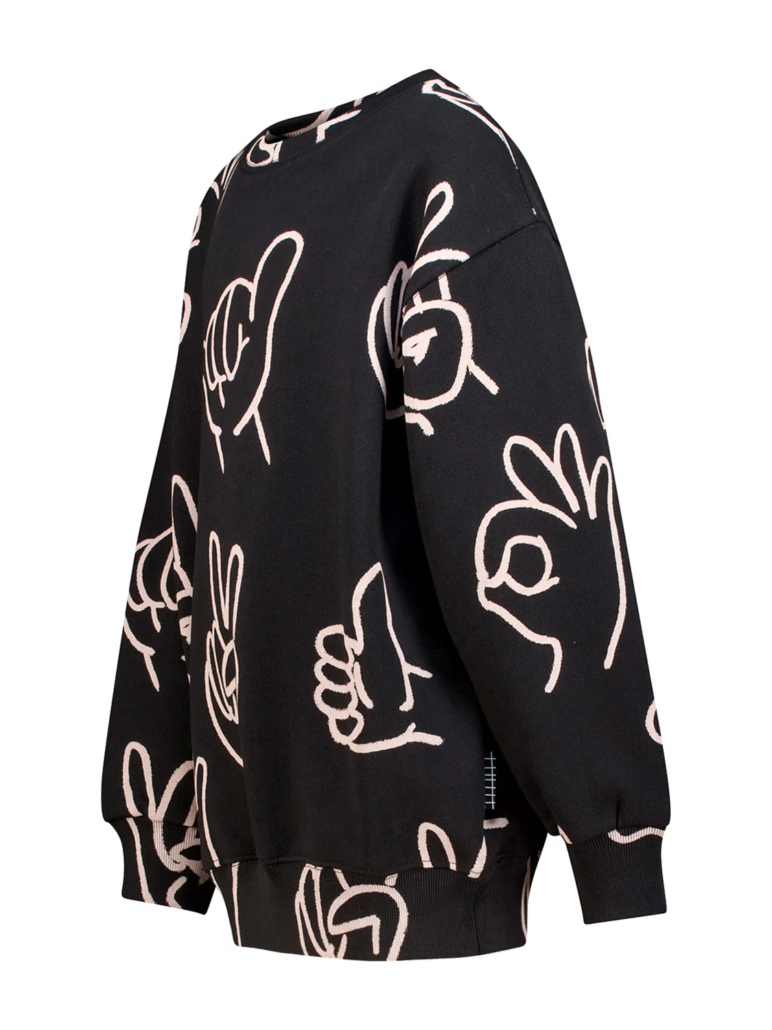 Sweatshirt Monti Schwarz - Image 3