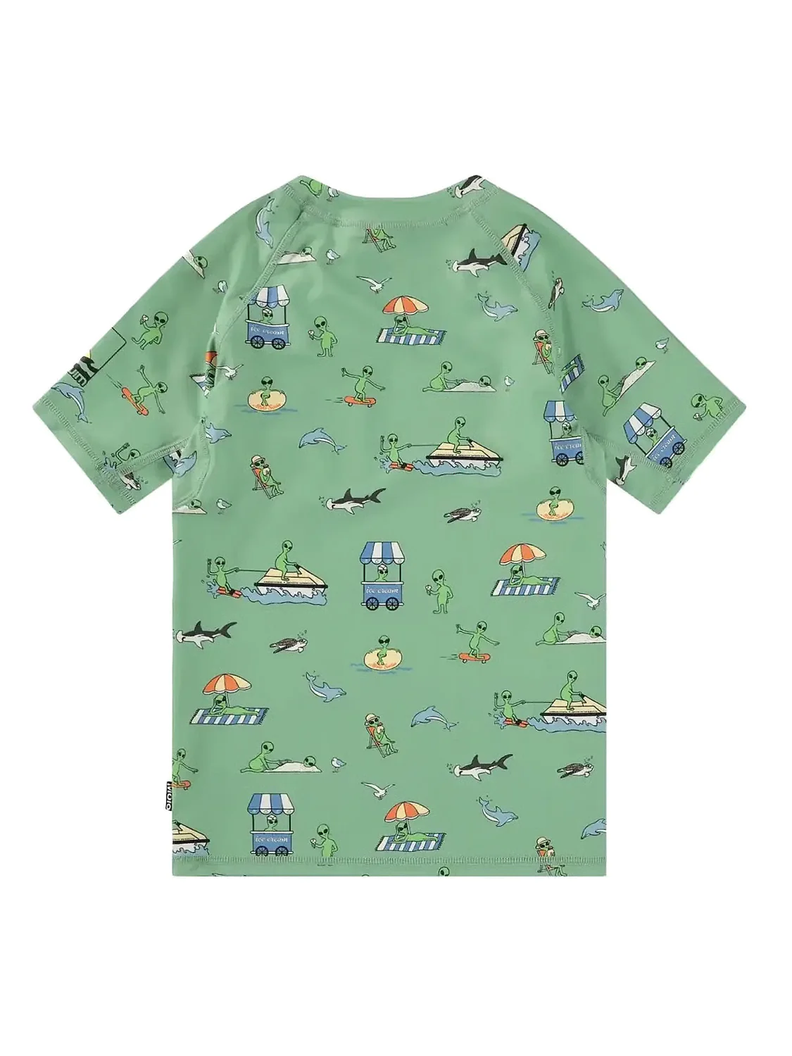 T-Shirt Neptune Grün - Image 4