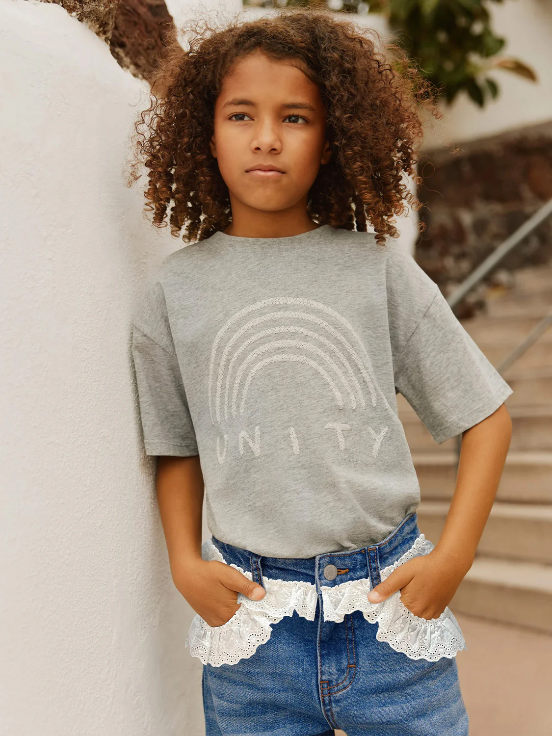 T-Shirt Reinette Grau - Image 5