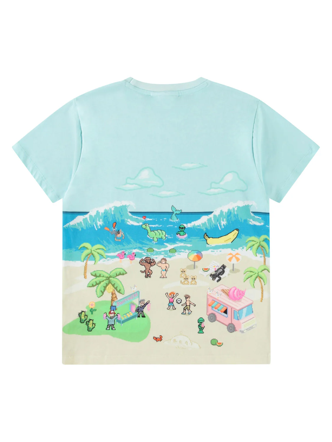 T-Shirt Riley Hellblau - Image 3