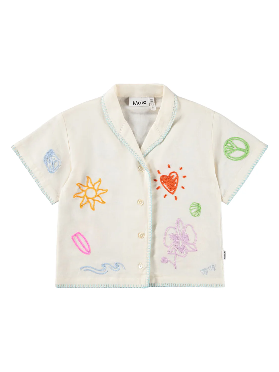 T-Shirt Rosalle Weiß