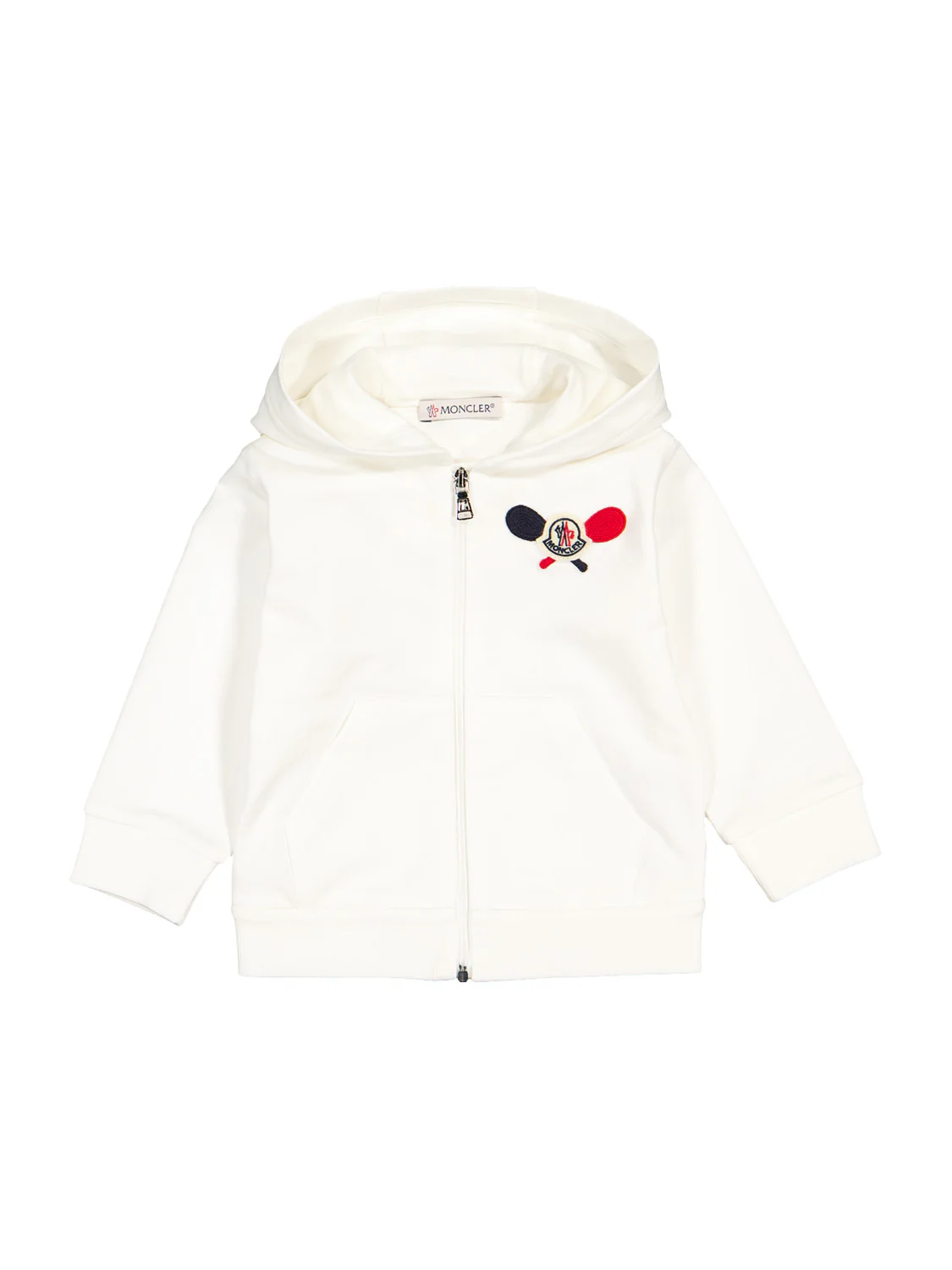 Sweatjacke Weiß
