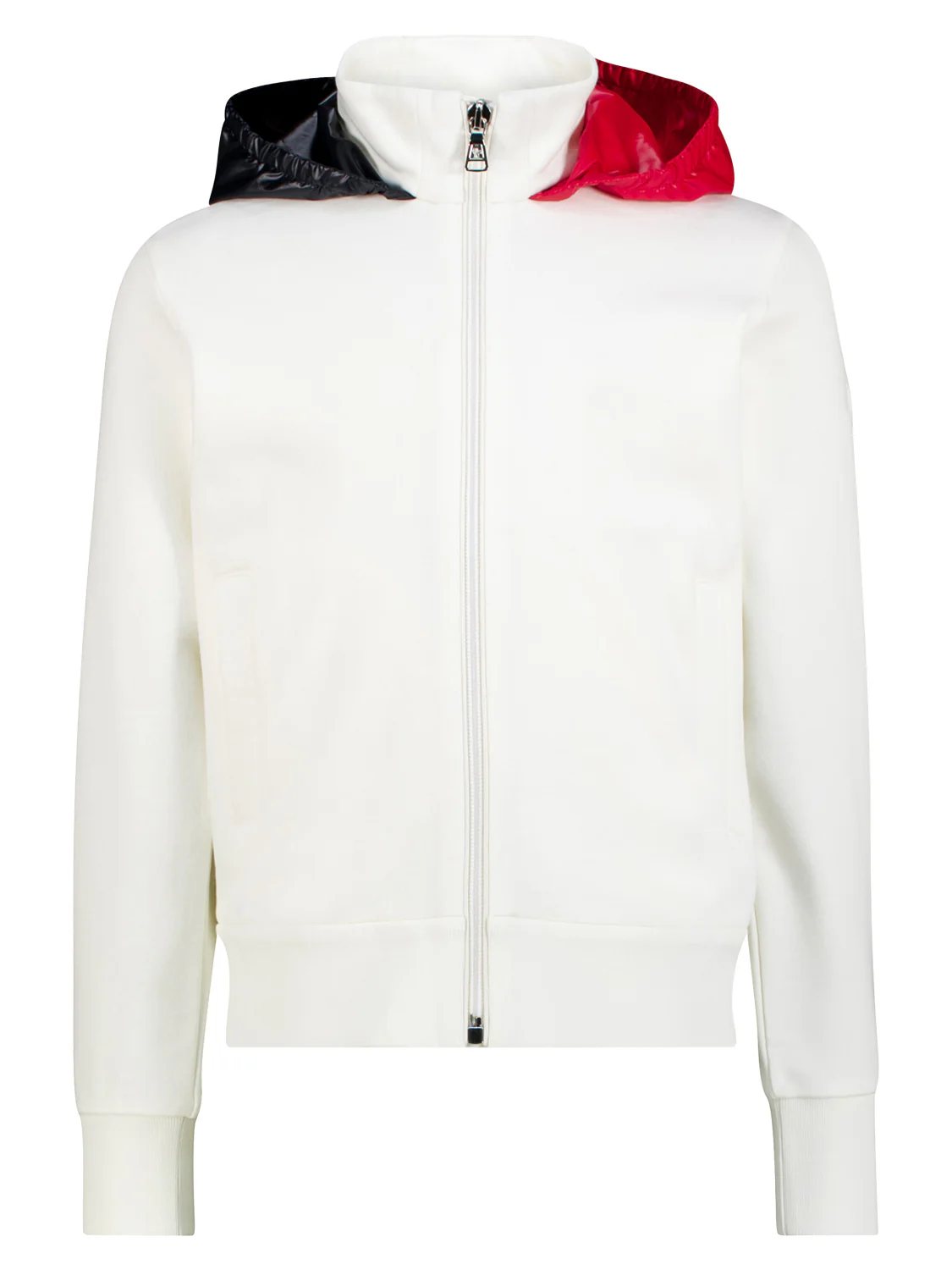 Sweatjacke Weiß