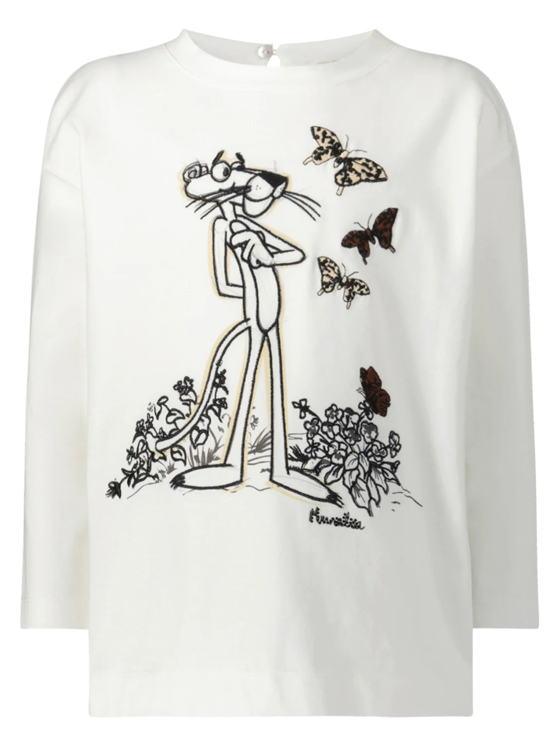Longsleeve  Weiß