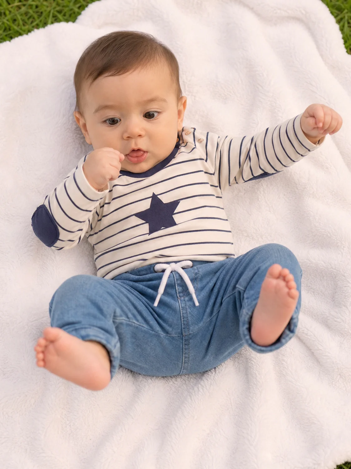 Longsleeve Marineblau - Image 6