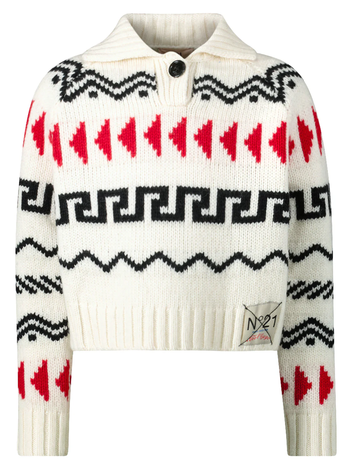 Pullover  Cremeweiß
