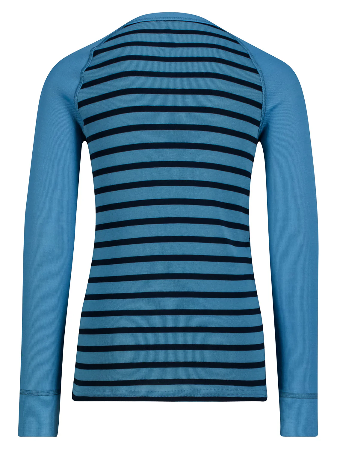 Longsleeve ACTIVE WARM STRIPES Blau - Image 3