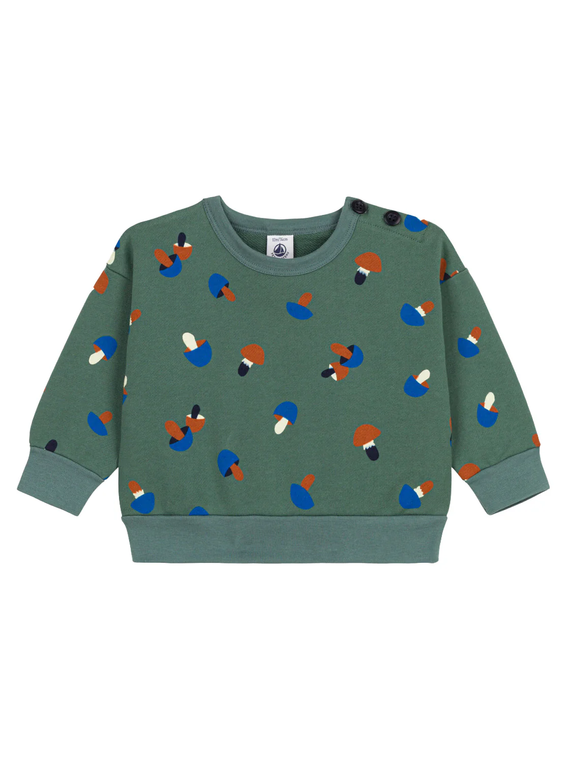 Sweatshirt Olivgrün