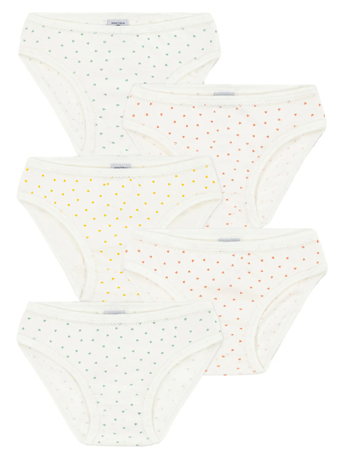 Unterhose Cremeweiß